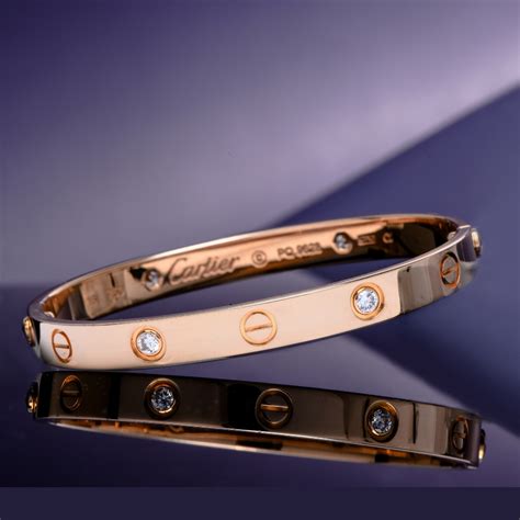 cartier love bracelet replica real gold|cartier love bracelet serial numbers.